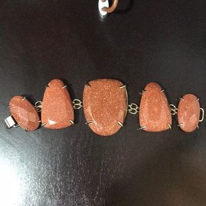 Kendra Scott Petra Bracelet in Goldstone